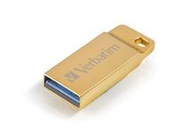 Verbatim 32GB Metal Executive USB 3.0 Flash Drive - Gold