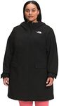 THE NORTH FACE Women's Plus Size City Breeze Rain Parka II, Tnf Black, Medium