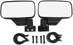 Side Mirrors, 2PCS UTV ATV Side Rea