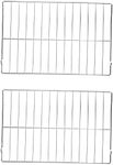 316496201 316496202 Oven Rack Unit 24.2" x 16" for Frigidaire Range Oven - 316496207, 316404501 （2Pack)