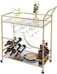 Maxkon Bar Cart Wine Strorage Troll