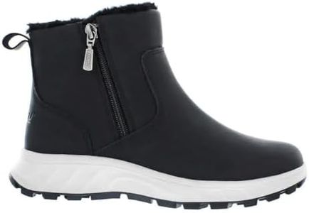 Khombu Women's Sienna Snow Boot, Grey, 8 US