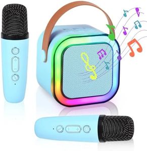Kids Karaoke Machine with 2 Wireless Microphones