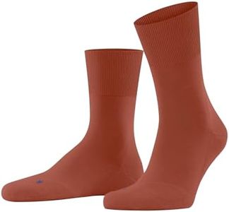 FALKE Unisex Run Cotton Socks, Orange (Terra 8820), 5-6