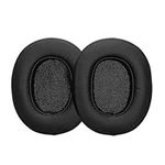 kwmobile Ear Pads Compatible with JBL Tune 770NC / 770 / 720BT / 720 Earpads - 2x Replacement for Headphones - Black