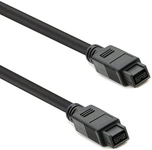 APUXON FireWire 800 Cable(6ft) - IEEE 1394b 9 Pin to 9 Pin Male to Male Firewire Cord