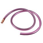 Dojimayisc 25mm x 2M PVC Fuel Siphon Hose Copper Jiggler Jiggle Siphon Pump Water Pipe