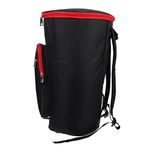 SUPVOX African Drum Handle Bag Drum Gig Bag 10 Inch African Drum Shoulder Carry Case Music Instrument Backpack with Pockets for Percussion Instruments Accessories African Drum