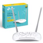 TP-Link 300 Mbps Wireless N USB VDSL/ADSL Modem Router, Single-Band, Broadband Speed Up To 100 Mbps, Versatile Connectivity, 4xFast Ports, USB 2.0, TP-Link Tether App, Easy setup(TD-W9970)