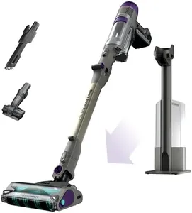 Shark Cordless Vacuum Cleaner with HEPA Filter, PowerDetect Clean & Empty, Powerful Suction, Auto-Empty System, Pet Hair Pickup, Carpets & Hardfloor, Dark Gray, IP3251