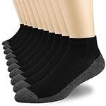 COOVAN 10 Pairs Mens Cushion Ankle 