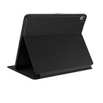 Speck Presidio Folio Case for 12.9 inch iPad Pro, Protective Tablet Cover with Drop Protection - Black