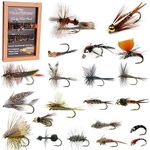 RoxStar Fly Shop Trophy Trout 24pk | Top Wet & Dry Flies for Trout. | Trout Flies Proven Nationwide to Catch Fish! | Tied in-House Never Outsourced! Fathers Day Gift Fly Fishing Gift