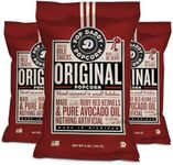 Pop Daddy Flavored Popcorn Gourmet, Original Flavor Popped Popcorn, Hand Seasoned Ruby Red Kernels, Gluten Free Healthy Popcorn Snacks, 5oz Individual Bags, 3 Pack