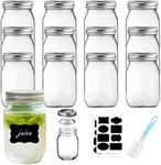 9SHOME 12pcs 480ml Canning Jars, 16