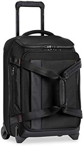 Briggs & Riley Zdx, Black, Carry-On 21-Inch Rolling Duffle, Zdx