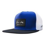 Grace Folly Trucker Hat for Men & Women. Snapback Mesh Caps (Blue & Black)