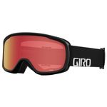 Giro Roam Snow Goggles - Black Wordmark - Amber/Yellow Lens - Medium Frame