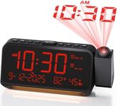 Roxicosly Projection Alarm Clock fo