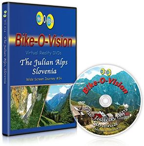 Bike-O-Vision - Virtual Cycling Adventure - The Julian Alps, Slovenia - Perfect for Indoor Cycling and Treadmill Workouts - Cardio Fitness Scenery Video (Widescreen DVD #34)