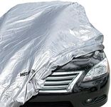 Motor Trend Universal Car Covers Waterproof Windproof All Weather for Automobile, Snow Sun Rain UV Protective Outdoor, Fit Sedan