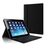 Fintie Keyboard Case for iPad 4th Generation/iPad 3rd Generation (2012 Model), iPad 2 (2011 Model) 9.7 inch Tablet - Slim Stand Cover w/Magnetically Detachable Wireless Bluetooth Keyboard, Black