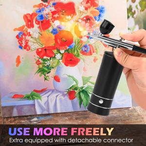 Ykall Airbrush Kit – Black, Portable Spray Painting Set