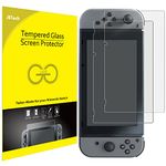 JETech Screen Protector for Nintendo Switch 2017, Tempered Glass Film, 2-Pack