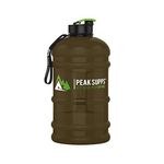 Peak Supps 2.2 Litre Water Bottle - EASY POP CAP - BPA Free