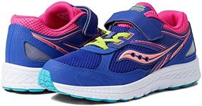 Saucony Girl's Cohesion 14 A/C (Little Kid/Big Kid) Blue/Multi 6 Big Kid M