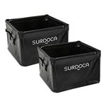 SURDOCA Waterproof Car Storage Box, Multifunctional Foldable Car Boot Organiser storage, Car Boot Tidy Organiser Bag, Car Accessories for Camping, Picnic, Fishing