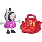 Peppa Pig - Peppa's Adventures Zoe Zebra Figure With Lunchbox