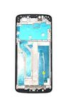 Mozomart LCD Middle Frame Crome Body for Motorola Moto ONE : Black