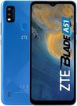 ZTE Blade A51 Smartphone 6.52 Inch HD + Screen, 13MP + 2MP Dual Camera, 2GB + 32GB Memory, Blue Colour