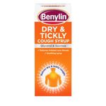 Benylin Dry & Tickly Cough Syrup - Targeted Relief for Your Cough - Cough Medicine for Adults & Children - 300 ml