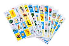 Original Loteria Game Set in Spanish, Mexican Loteria for 10 Players