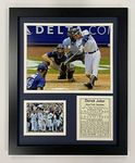 Legends Never Die New York Yankee Derek Jeter 3000th Hit Collectible | Framed Photo Collage Wall Art Decor, 11x14-Inch, (11100U)