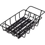 Blackburn Unisex - Adult Grid Front Basket Rack Bag, Black, One Size