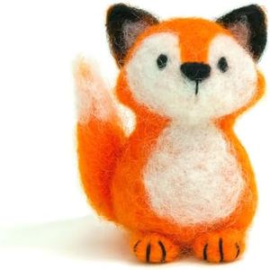 Dimensions Fox Felt Animals Needle Felting Kit, 3'' x 2.5''