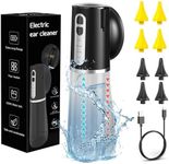 Ear Wax Removal Kit, COTINSE Electric Water Powered Ear Irrigation Cleaner System Rechargeable Earwax Removal Tool, IPX7 Waterproof Ear Cleaning with 4 Cleaning Modes, 2in1 Water Tank, 8 Reusable Tips