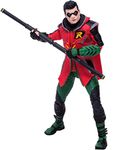 McFarlane Toys, DC Gaming 7-inch Robin Action Figure with 22 Moving Parts, Collectible DC Gotham Knights Game Figure with Stand Base and Unique Collectible Character Card – Ages 12+