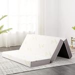 Inofia Single Folding Mattress, 15cm Thick Foldable Mattress with Comfort Memory Foam, Pressure Relief & Supportive, 100-Night Trial, 190cm X 90cm X 15cm