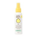 Sun Bum Baby Bum SPF 50 Sunscreen Spray - Mineral UVA/UVB Face & Body Protection for Sensitive Skin - Fragrance Free - Travel Size - 89ml