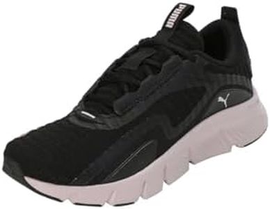 Puma Womens FlexFocus Better Knit Wn Black-Mauve Mist Running Shoe - 5 UK (31002204)