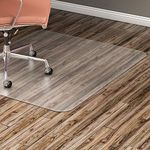 Lorell - LLR82825 - Nonstudded Design Hardwood Surface Chairmat