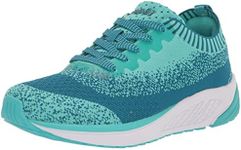 Propét Women's Propet Ec-5 Sneaker, Teal, 9.5 XX-Wide