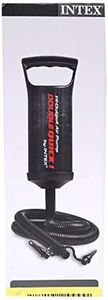 Intex Double Quick Hand Pump, Air Pump for Inflatables (Black, Pack of 1)