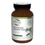 St. Francis Herb Farm Fenugreek-Blessed Thistle Capsules | Lactation Supplement | Women’s Herbal Supplements | Improvement of Women’s Health | 60 Vegicaps