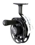 13 FISHING - Black Betty - Inline Ice Fishing Reel - 1:1 Gear Ratio - Left Hand Retrieve + Right Hand Retrieve Interchangeable - BB2015