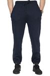 SKYTEX UK Mens Fleece Jogging Bottoms Pants Trousers Casual S-6XL 3 Colours (XL, Navy)